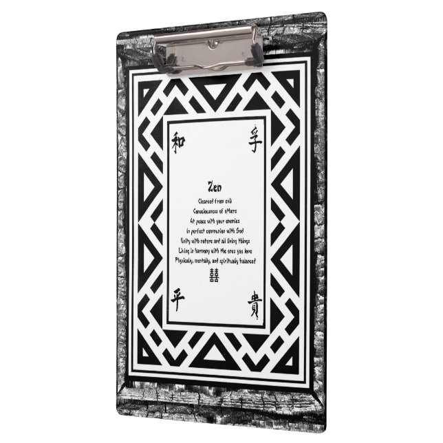 Zen Klemmbrett (Links)