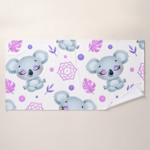 Zen Koala Bad Badhandtuch Set