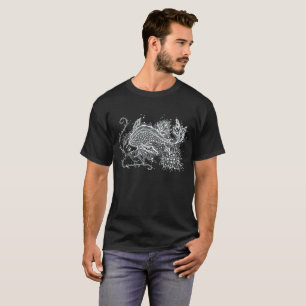 Zen-Koi-T-Shirt dunkel T-Shirt
