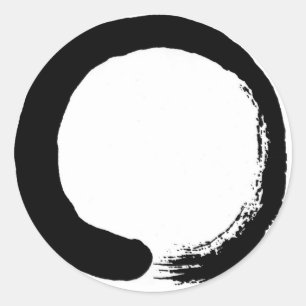 Zen-Kreis Runder Aufkleber