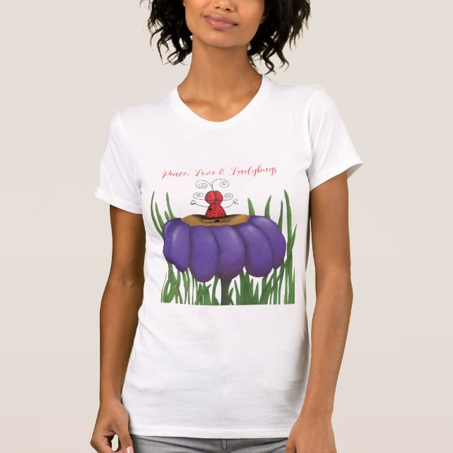 Zen Ladybug T-Shirt (Vorderseite)