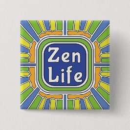 Zen Leben für mich Button