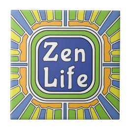 Zen Leben für mich Fliese
