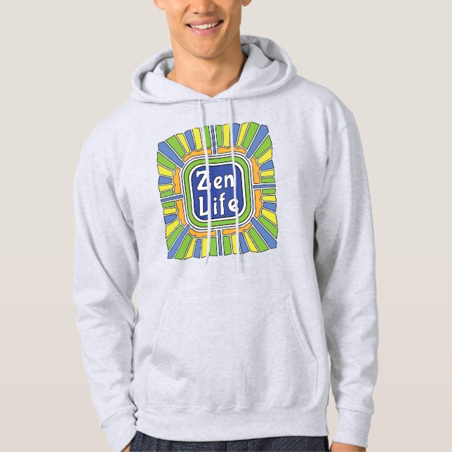 Zen Leben für mich Hoodie (Vorderseite)