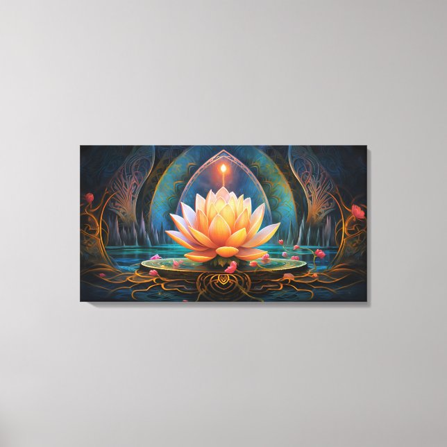 Zen Leinwand Art (Vorderseite)
