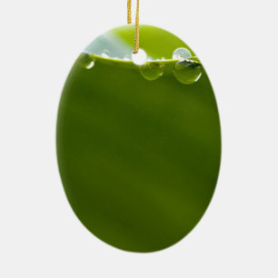 Zen Liebe Green Lotus Leaf Wasserfall Keramik Ornament
