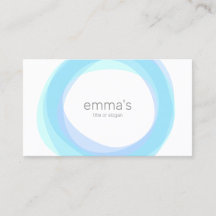 Zen Light Blue Circle