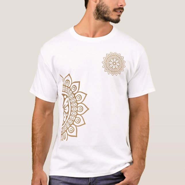 Zen Mandala T-Shirt (Vorderseite)