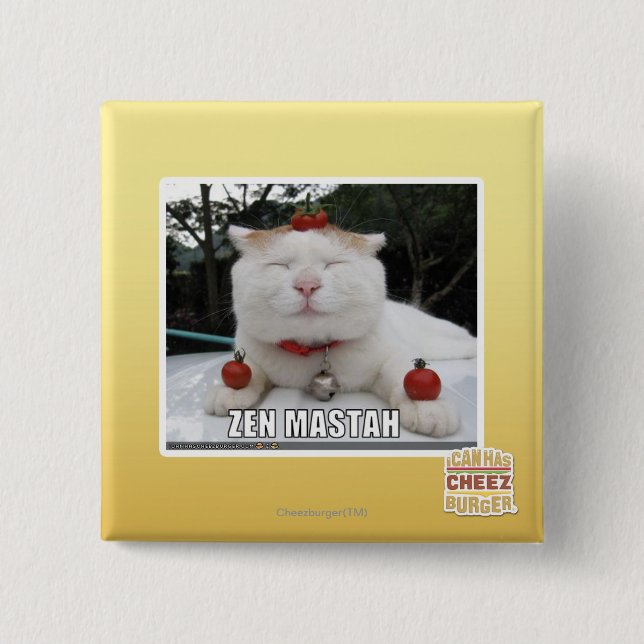 Zen Mastah Button (Vorderseite)