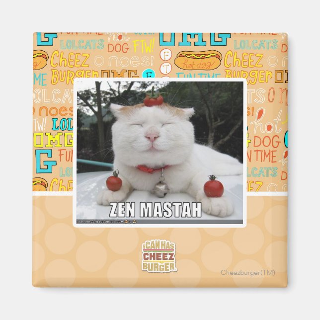 Zen Mastah Magnet (Vorne)