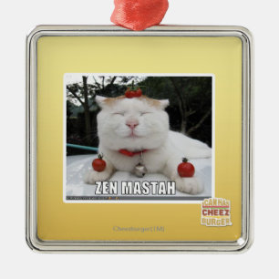 Zen Mastah Ornament Aus Metall