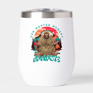 Zen Master Moment - Namaste Funny Bigfoot