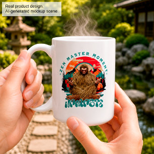 Zen Master Moment - Namaste Funny Bigfoot Kaffeetasse