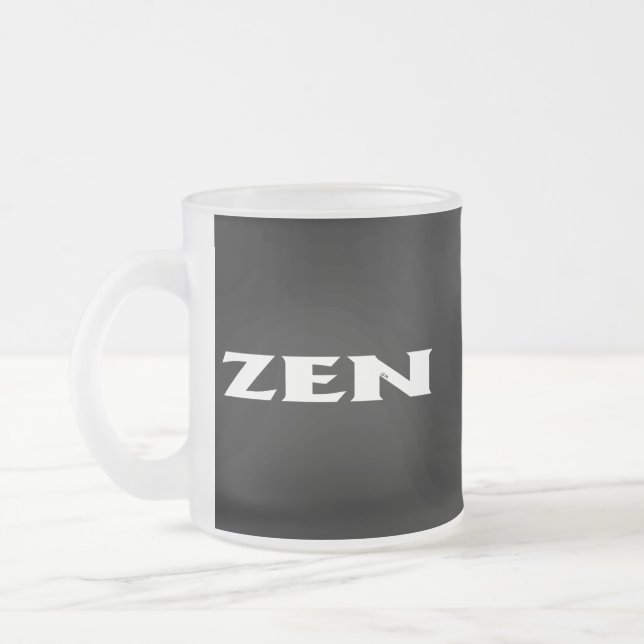 Zen-mattierte Tasse (Links)