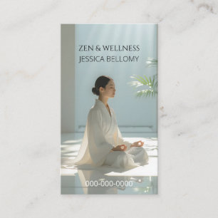 Zen-Meditation Visitenkarte