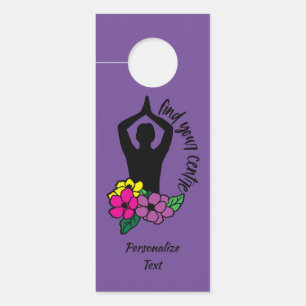 Zen Meditation Yoga Namaste Spirituelle Personalis Türanhänger