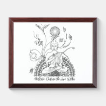 Zen-Meditations-Mandala-Wandkunst