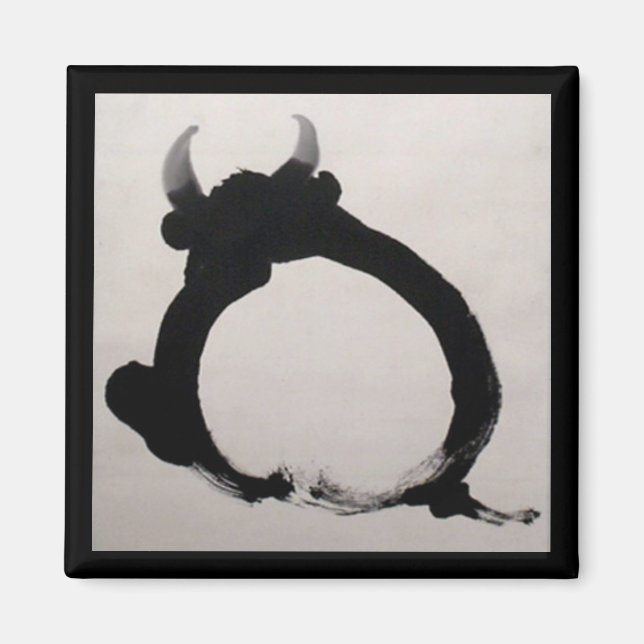 Zen-Meditationsmagnet Magnet (Vorne)