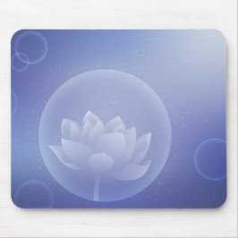 Zen Mindfulness Gift - Soft Lotus Flower Mouse Pad Mousepad