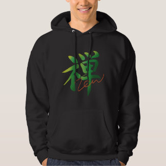 ZEN Minimalist Japanese Brush Calligraphy Hoodie