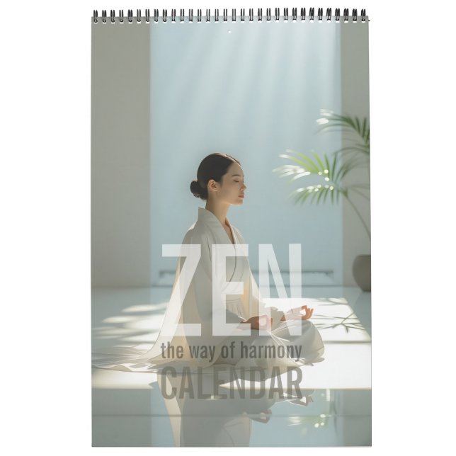 Zen Minimalist Wall Kalender (Titelbild)