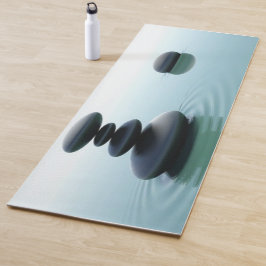 Zen Minimalistisch Calming Stones Yogamatte