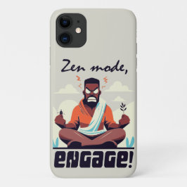 Zen-Modus, Engage! ⚡ Erwachsene ist ein Glitch Case-Mate iPhone Hülle