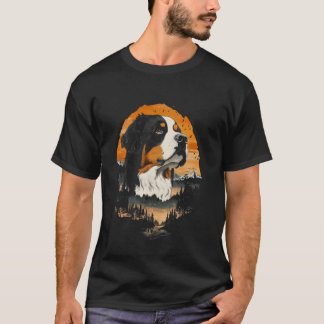 Zen-Natur-Frieden Berner Sennenhund T-Shirt