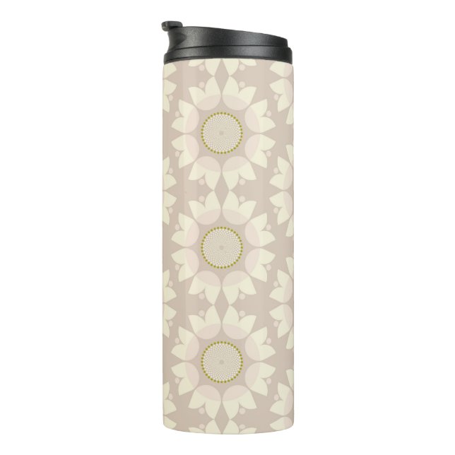 Zen-neutrale Blume Thermosbecher (Nach rechts gedreht)