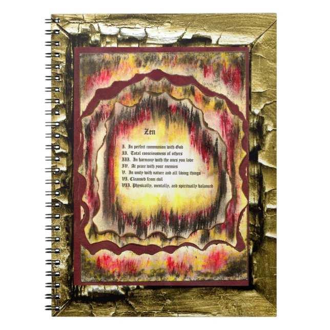 Zen Notizblock (Vorderseite)