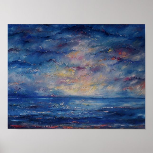 Zen Ocean Poster (Vorne)