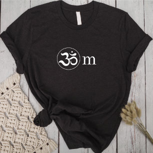 Zen Om Minimalistisch Black T - Shirt
