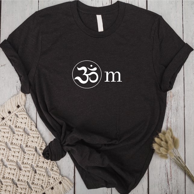 Zen Om Minimalistisch Black T - Shirt (Von Creator hochgeladen)