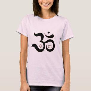Zen Om Om Symbol Gold Glitzer ärmelloses Shirt