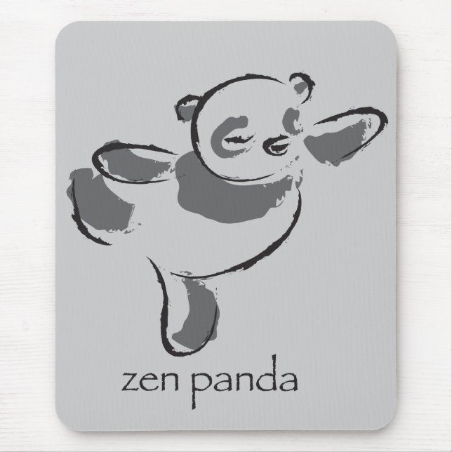Zen-Panda Mousepad (Vorne)