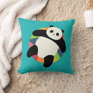 Zen Panda Spin Kissen