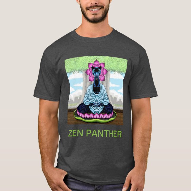 Zen Panther T - Shirt (Vorderseite)