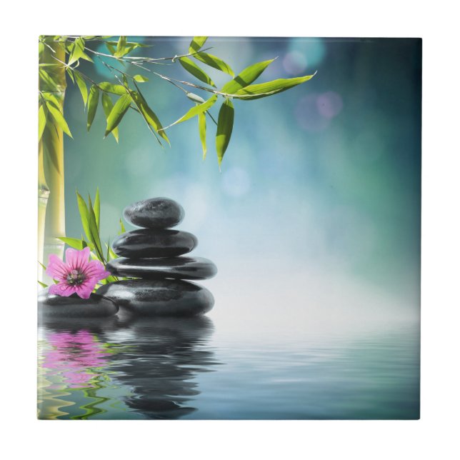 Zen paradise aka Bali letzten Sommer - 2012 II Fliese (Vorderseite)