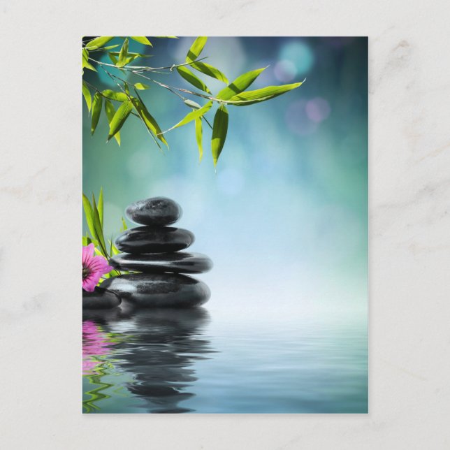 Zen paradise aka Bali letzten Sommer - 2012 II Postkarte (Vorderseite)