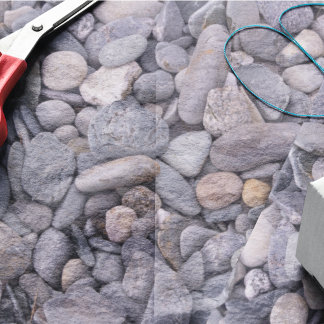 Zen Pebbles Seidenpapier