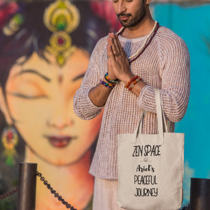 Zen Raum Personalisierte Yoga-Meditation Boho-Gesc Tragetasche