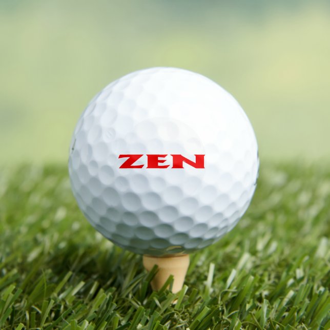 Zen Red Bridgestone e6 Golfbälle 12 pk (Insitu T-Shirt)