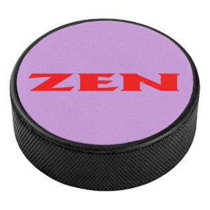 Zen Red Llac Hockey Puck