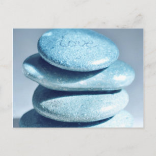 Zen Rocks Postkarte