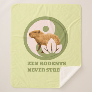 Zen Rodents stress Capybara Sherpadecke