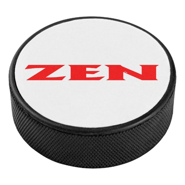 Zen Rot-Hockey-Puck Eishockey Puck (3/4)