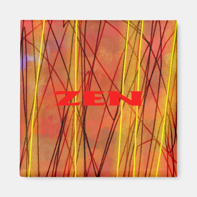 Zen-Rotdrahtanzieher Magnet (Vorne)
