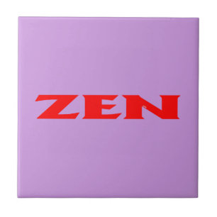 Zen Rote Lila kleine Fliese