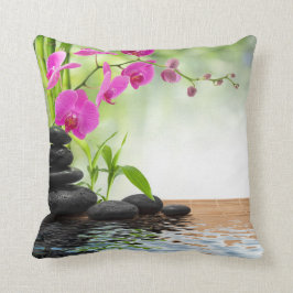 Zen,Ruhe,rosa orchid,schön,Wellness-Center,Heilung Kissen