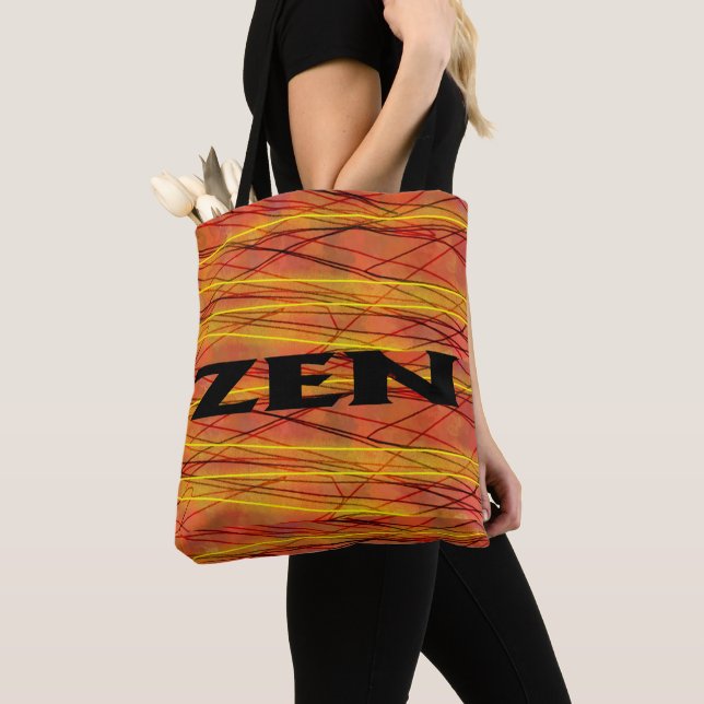 Zen Schultertasche mit schwarzem Draht (Von Nahem)